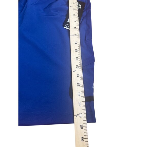 RBX Mens Royal Blue Training Shorts XL 7" Inseam Elastic Waistband W/ Drawstring - Picture 8 of 12